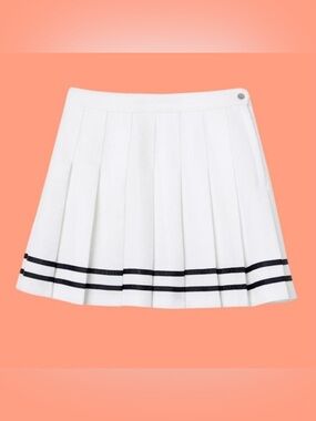 H&M Short Pleated High Waist Skirt